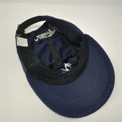 Fleet Feet Sports 5 Panel Cap Blue One Size Adjustable Embroidered Bay Marathon