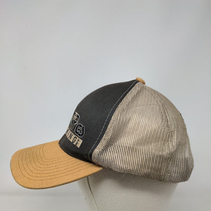 Cam Cummings Trucking Snapback Trucker Hat Brown One Size Mesh Back Outdoor Cap