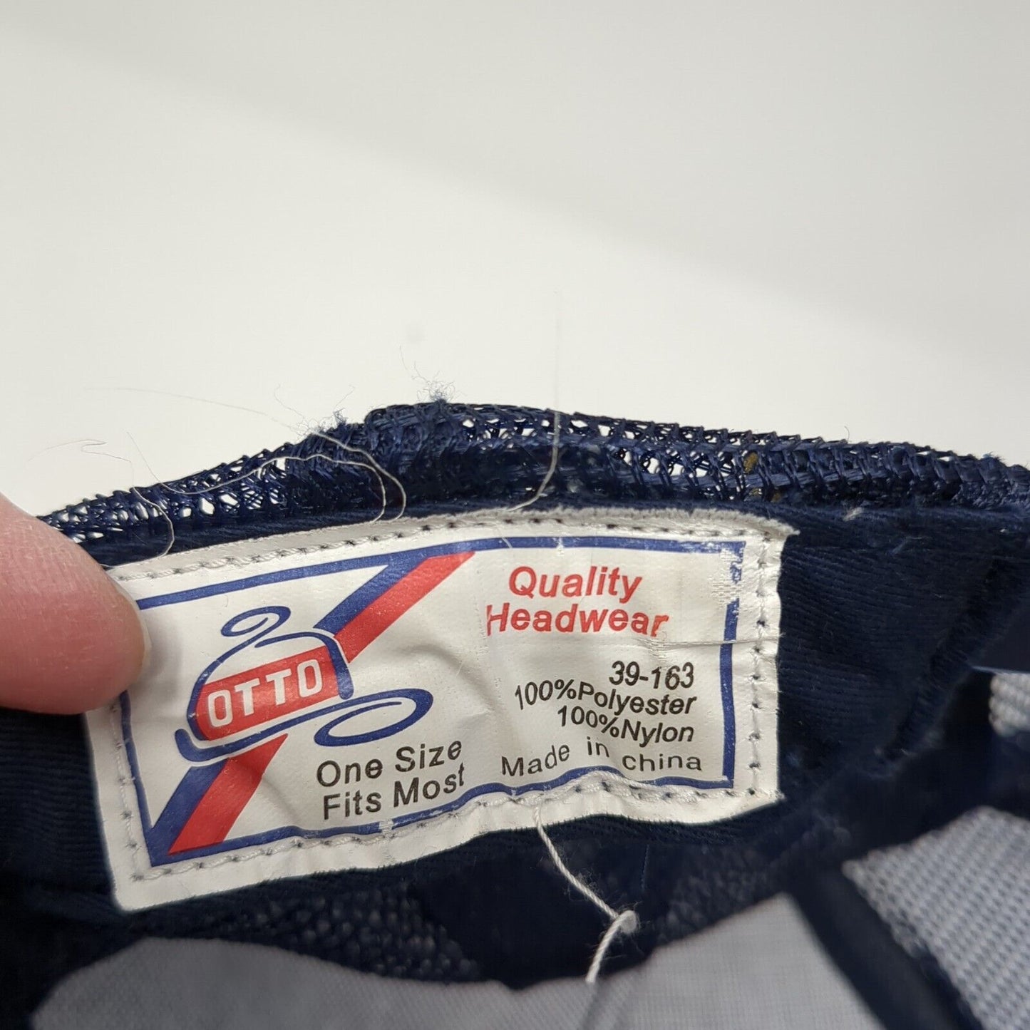 Oriental 60 Boise Idaho AF & AM Snapback Trucker Hat Blue OS Mesh Back Rope Otto