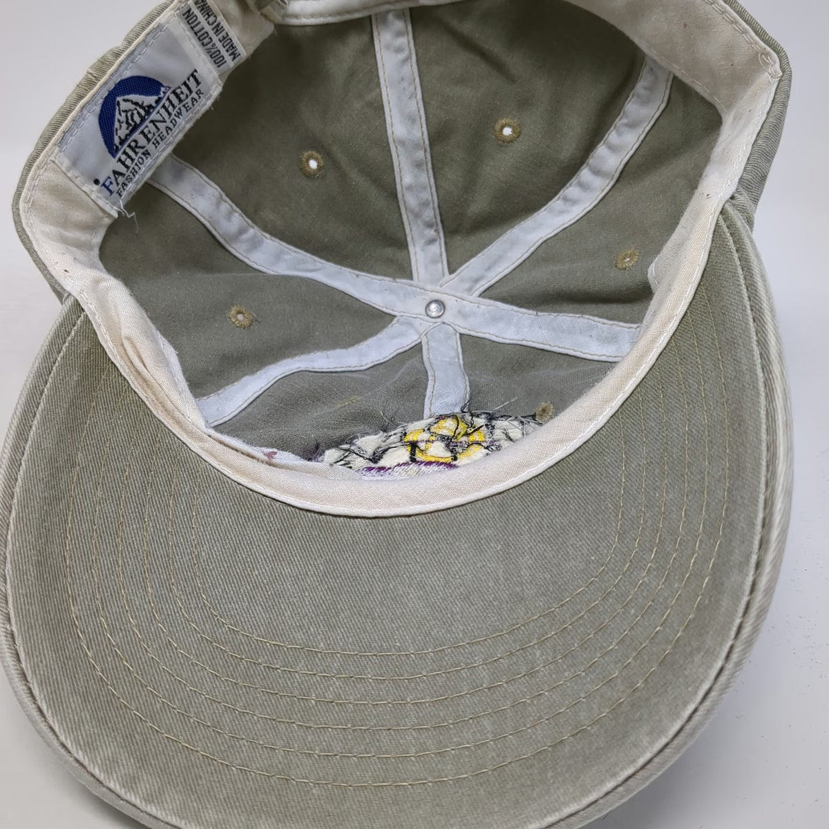 Fahrenheit International Choral Festival Montana Beige One Size Baseball Cap Hat