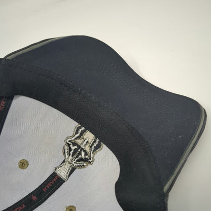 Kryptek Baseball Cap One Size Black Gray Gold Typhon Camo Spartan Helmet Hat