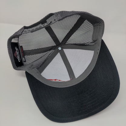 Valley Wide Cooperative Snapback Trucker Hat Black One Size Mesh Back