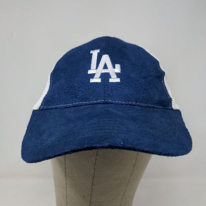 LA Dodgers Men's Strapback Mesh Back Hat Ortega Las Palmas Logo Embroidered