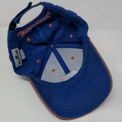Farm Bureau Ins. Strapback Hat Blue One Size Adjustable Embroidered Buck's Bags
