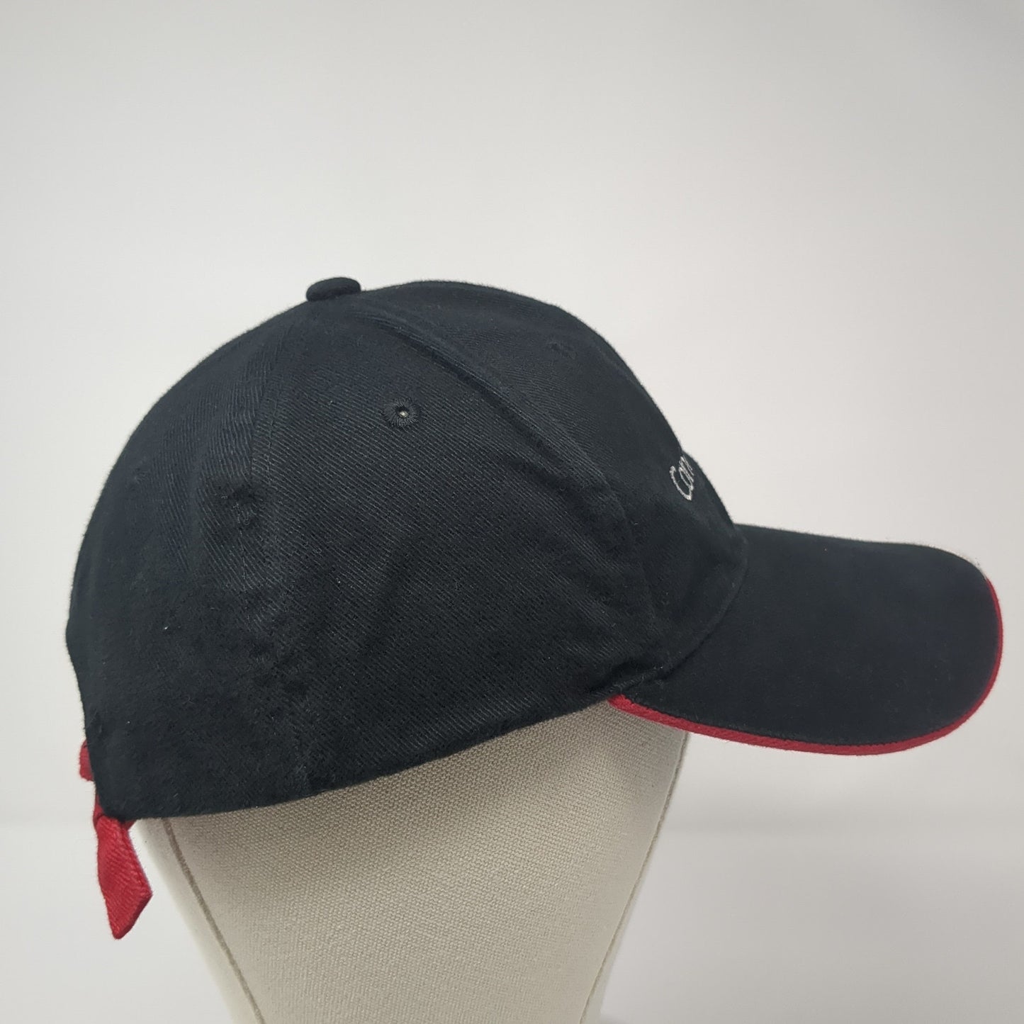 ConocoPhillips Strapback Hat Black One Size Embroidered Bullet Line