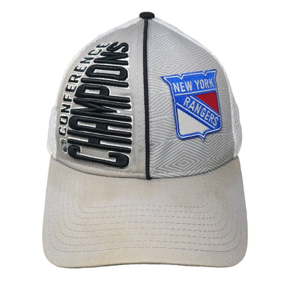 New York Rangers NHL New Era Gray One Size 2014 Stanley Cup Final Mesh Cap Hat