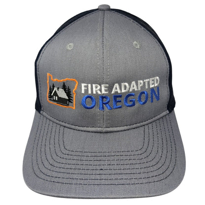 Fire Adapted Oregon Snapback Trucker Hat Multi OS Adjustable Mesh Port Authority