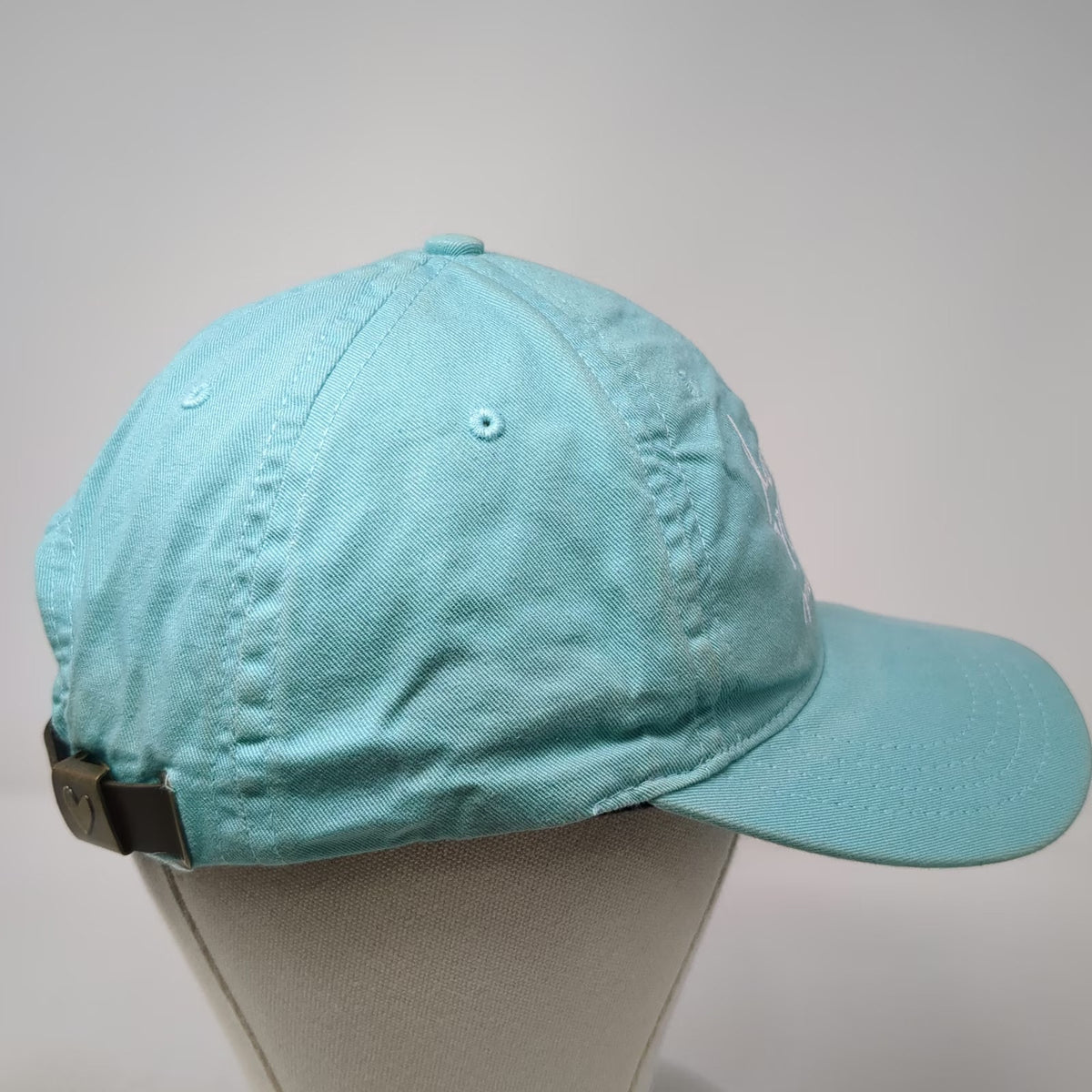 Love Your Melon Baseball Cap Blue One Size Made in USA Slideback Heart Logo Hat