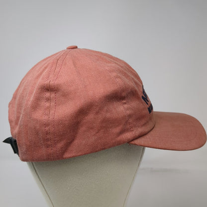 New England Cap Red One Size Baseball Menemsha Marthas Vineyard Made in USA Hat