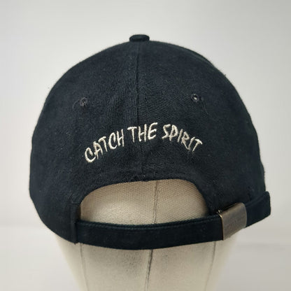 Foxwoods Resort Casino Baseball Cap Black One Size Catch The Spirit Graphic Hat