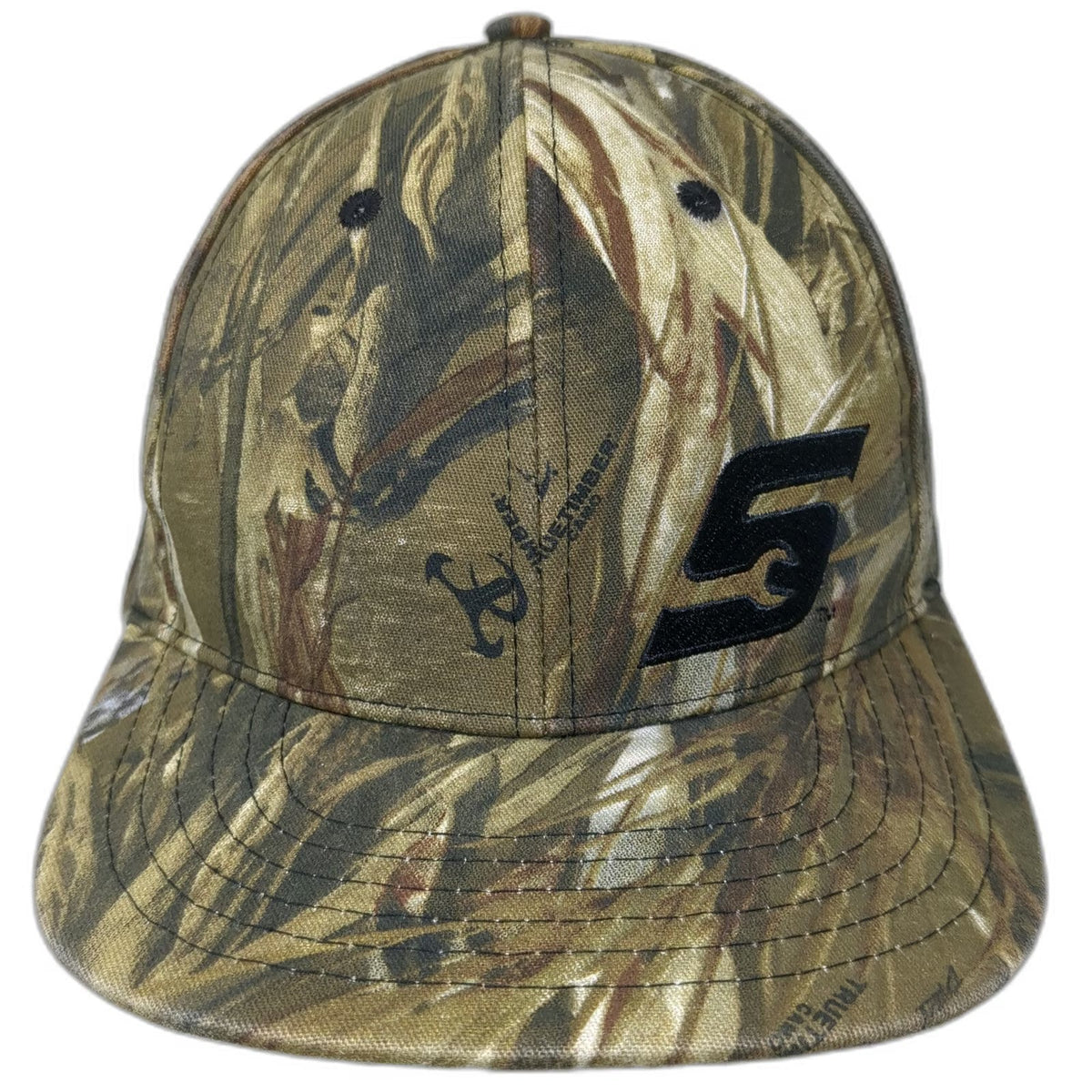 Snap-on Baseball Cap Green Brown One Size Camo True Timber Snapback Tools Hat