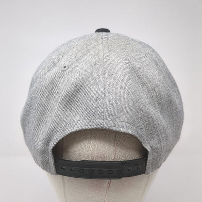 Brixton Mfg. Company Patch Snapback Hat Gray One Size Colorblock