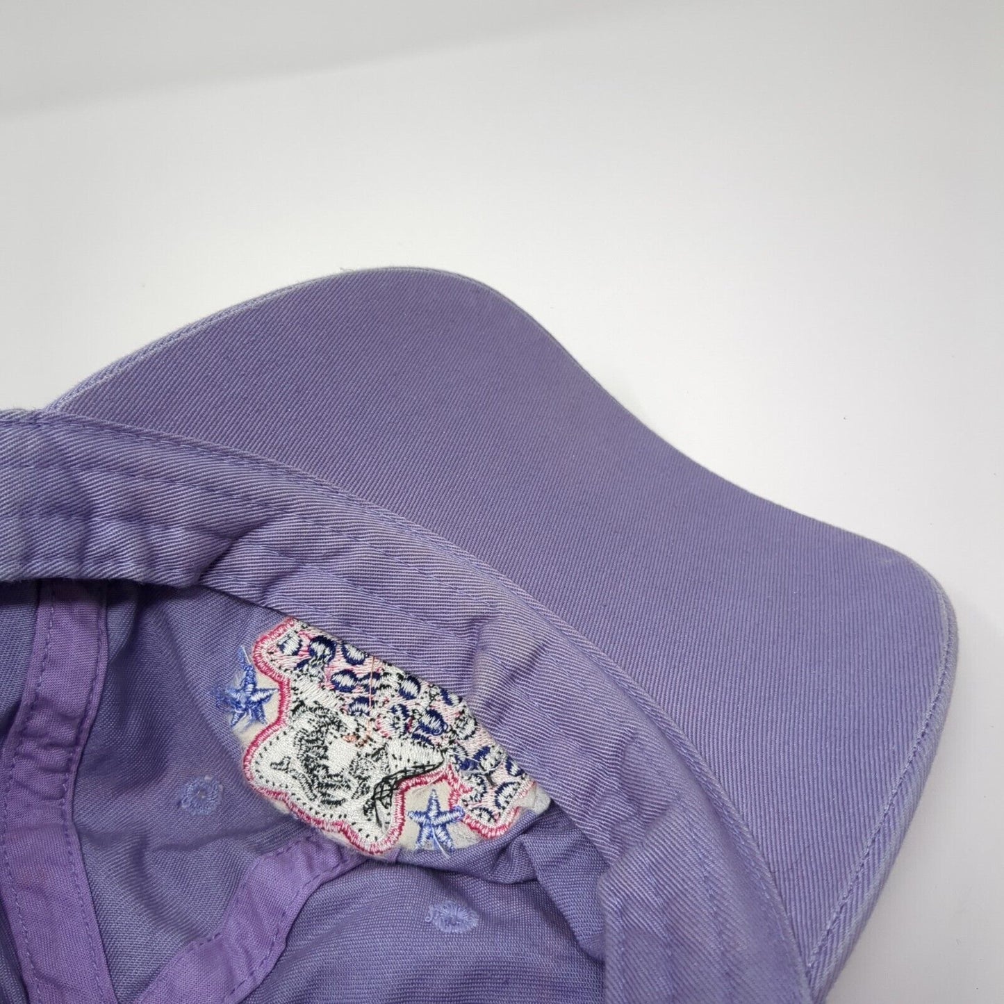 Wild Thing Tiger Strapback Hat Purple One Size Adjustable Rainforest Cafe