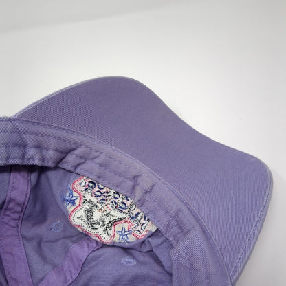 Wild Thing Tiger Strapback Hat Purple One Size Adjustable Rainforest Cafe