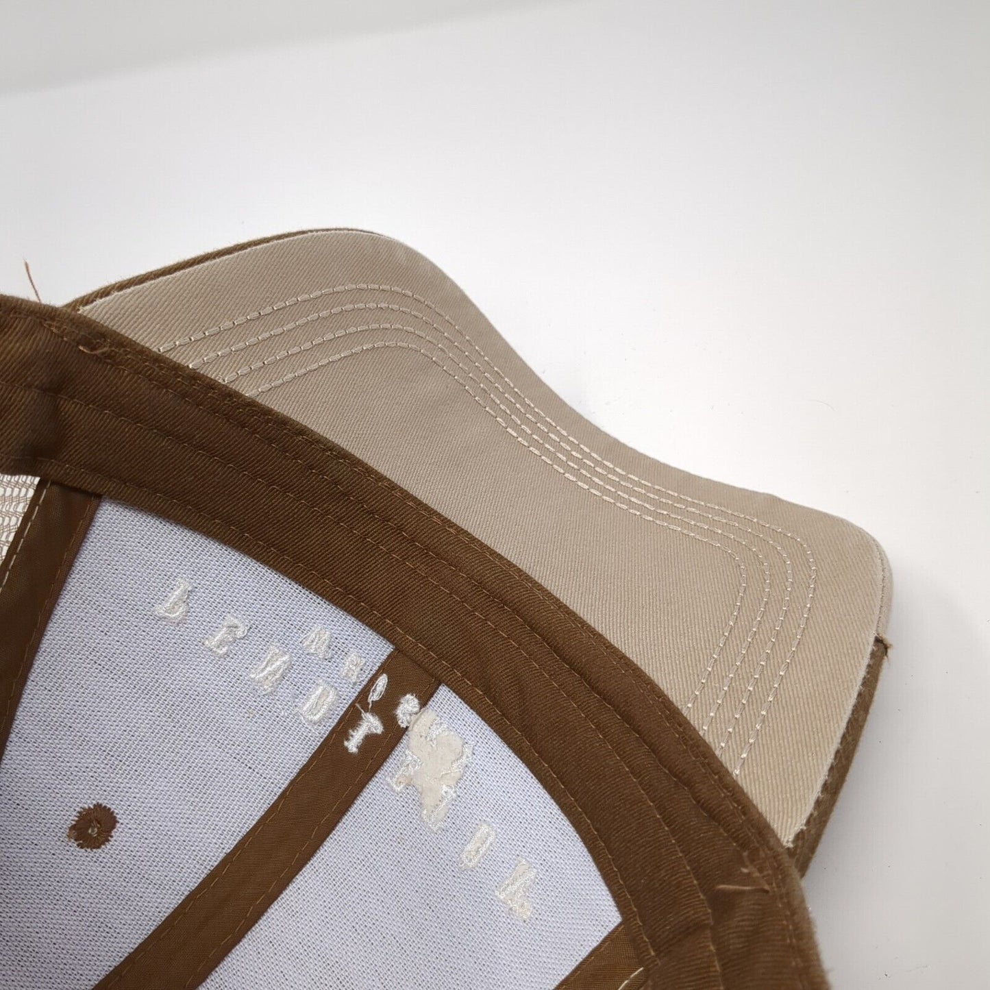 Pendleton Whisky Snapback Trucker Hat Brown One Size Mesh Back Outdoor