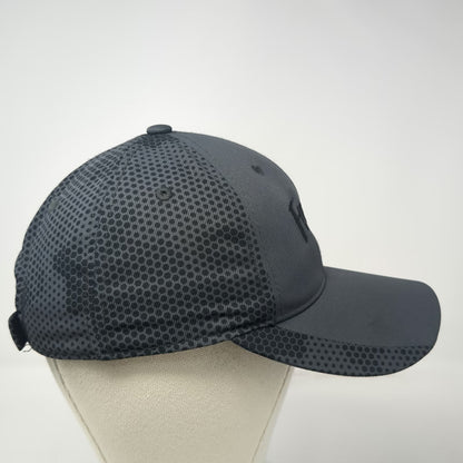 Sport-Tek Baseball Cap Gray One Size Fresca Logo Mesh Back Strapback Hat Hex