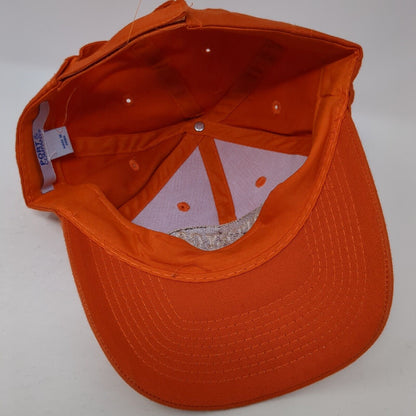 Entry G8 Land Access For Responsible Sport Strapback Hat Orange One Size Cotton