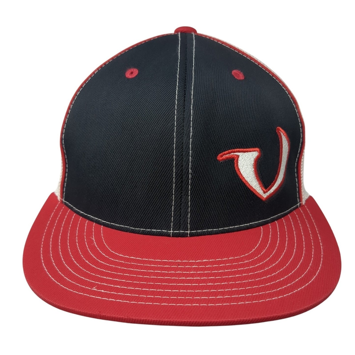 Viper5 99 Fitted Trucker Hat Multicolor 7 3/8 Mesh Back Pacific Headwear