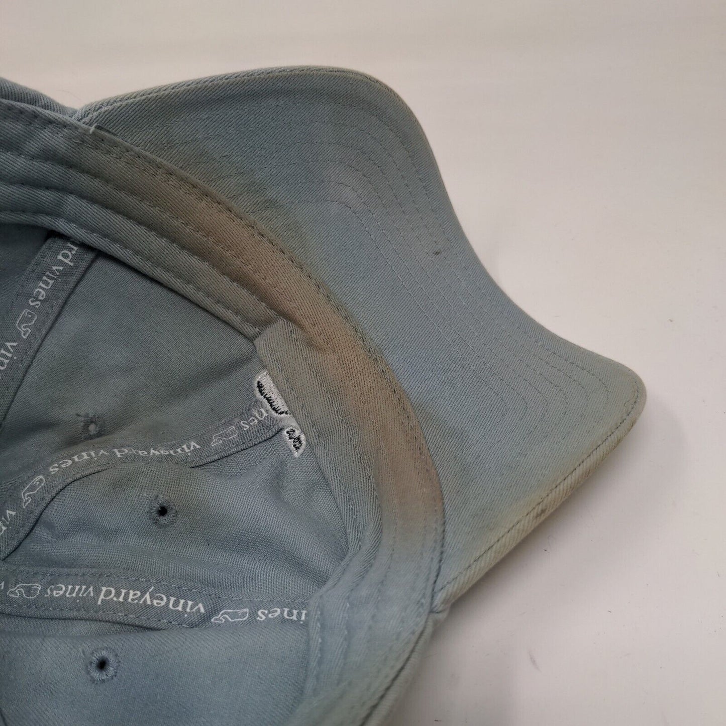 Vineyard Vines Slideback Hat Blue Adjustable Embroidered Whale Logo