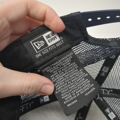 VMHS AFJROTC Snapback Trucker Hat Blue One Size Mesh Back New Era