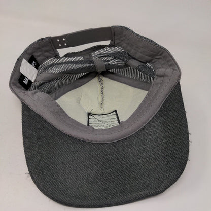 Mazter Ace Of Spades Patch Snapback Mesh Back Trucker Hat Gray One Size