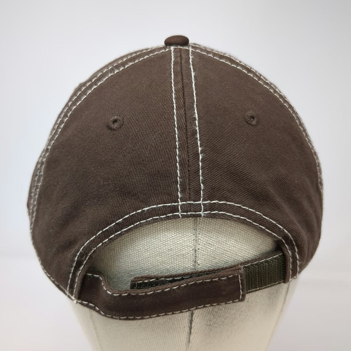 OTTO Brown Baseball Cap One Size Colorado Flag Patch Contrast Stitching Hat