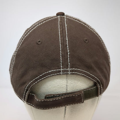 OTTO Brown Baseball Cap One Size Colorado Flag Patch Contrast Stitching Hat