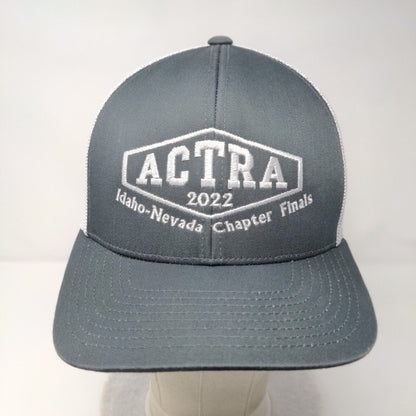 ACTRA 2022 Idaho-Nevada Chapter Finals Snapback Trucker Hat Gray OS Mesh Back