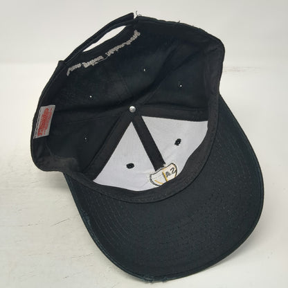 Macco Baseball Cap Black One Size Melton Truck Lines Safe Shield Drivers Hat