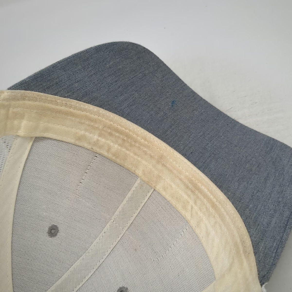 Richardson Trucker Hat Gray One Size Yee Yee Apparel Co Patch Mesh Snapback