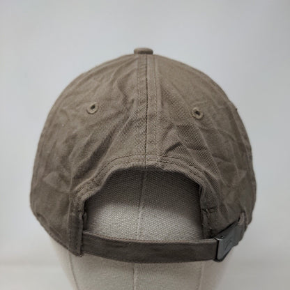 Turn 2 Specialty Companies Slideback Hat Tan M/L Embroidered 6 Panel Richardson