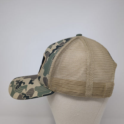 Garth Brooks Stadium Tour Snapback Trucker Hat Multi One Size Camo