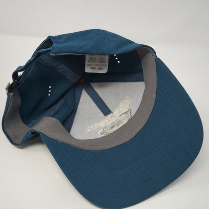 TroutHunter On The Henry's Fork Strapback Hat Blue One Size Imperial