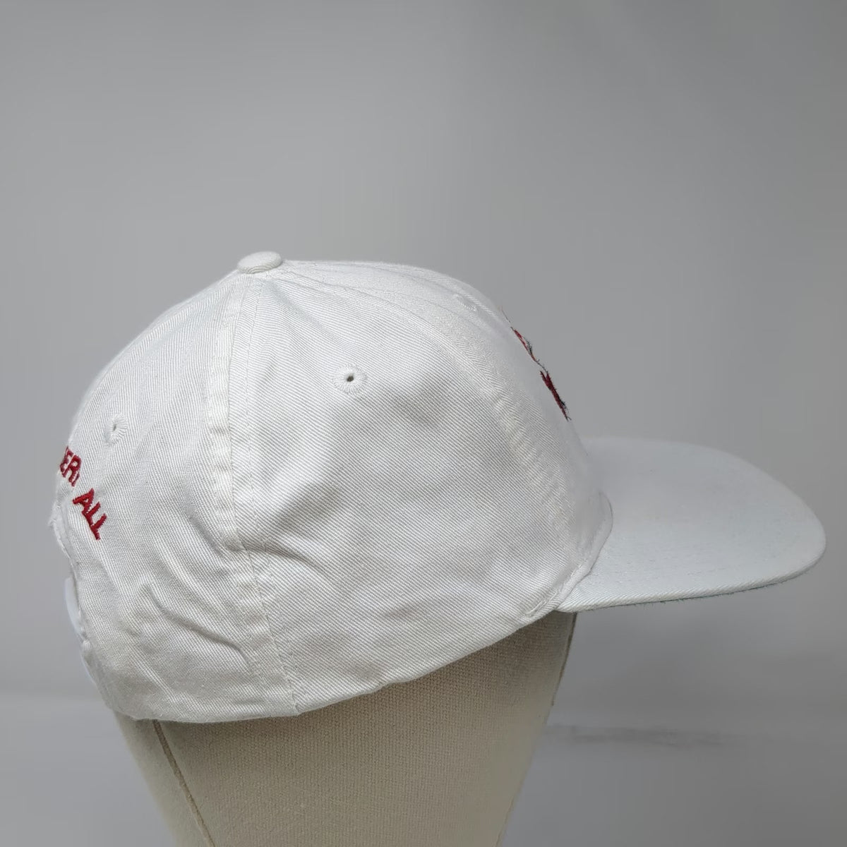 Hard Rock Cafe Berlin Save The Planet Snapback Hat White One Size Cotton Green