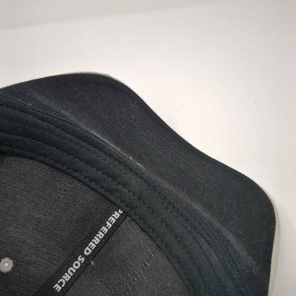 HK Contractors, Inc Snapback Trucker Hat Gray One Size Mesh Back