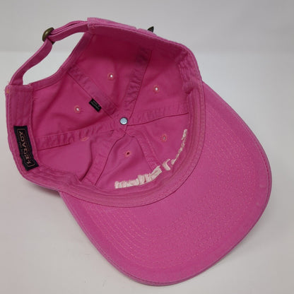 Sun Valley Slideback Hat Pink One Size Adjustable Embroidered Legacy