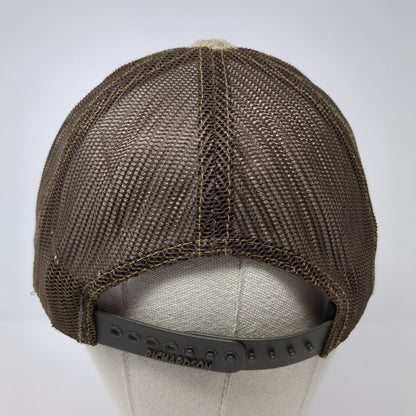 Coleys Glass Snapback Trucker Hat Camo One Size Mesh Back Richardson