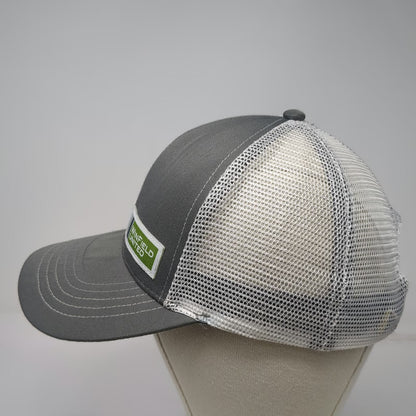 K-Products Baseball Cap Gray One Size WinField United Mesh Strapback Hat