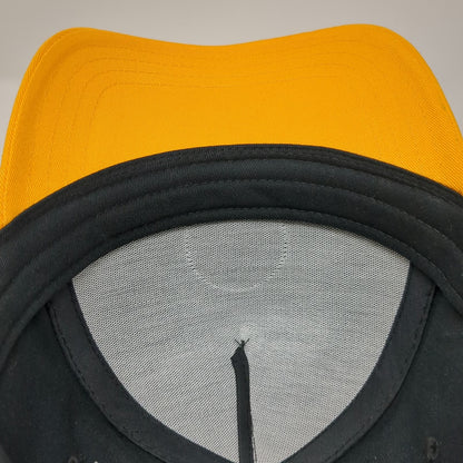 Pukka 5 Panel Black Yellow Hat OSFM Pittsburgh Legends Events 2025 Burns Wilcox