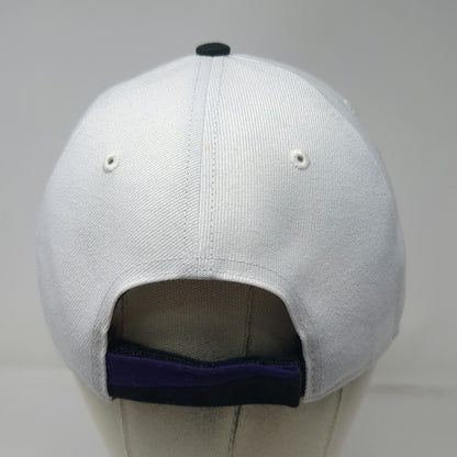'47 Baltimore Ravens NFL White Black Purple One Size Embroidered Adjustable Cap
