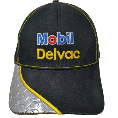 OTTO Baseball Cap Black One Size Mobil Delvac TA Truck Service Hat Diamond Plate