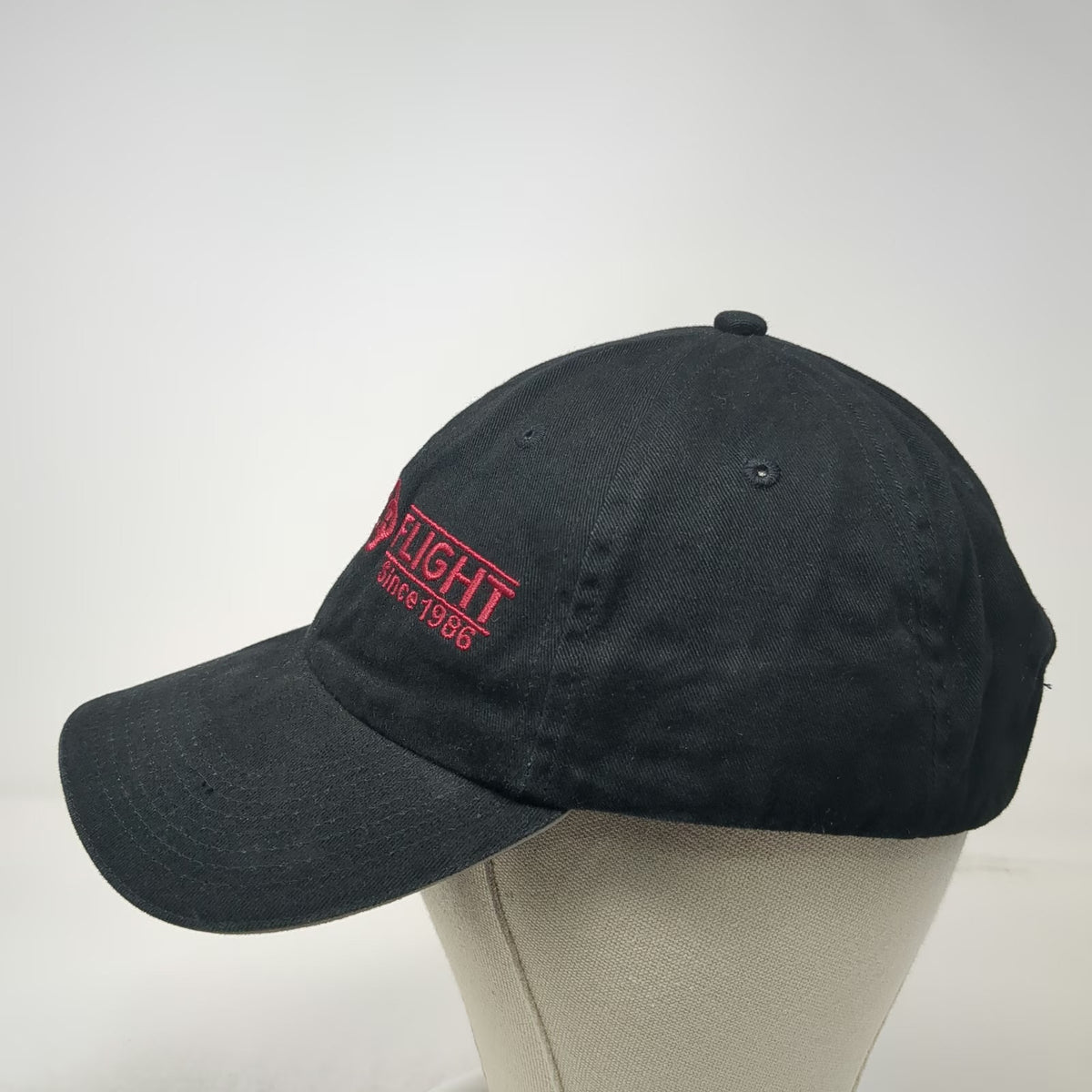 Kati Baseball Cap Black One Size Life Flight Saint Alphonsus Boise Idaho Hat
