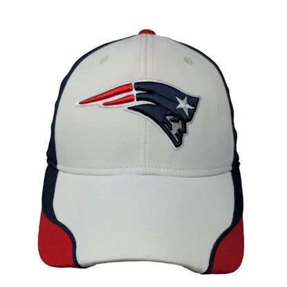 Reebok Men's Fitted Hat Multicolor S/M Embroidered New England Patriots Logo