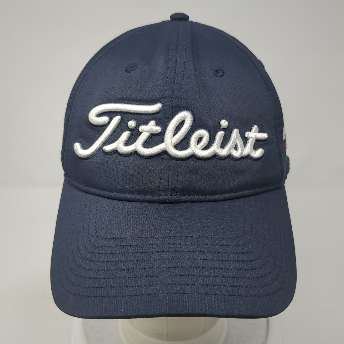 Titleist Slideback Baseball Cap Blue One Size Adjustable Embroidered 6 Panel