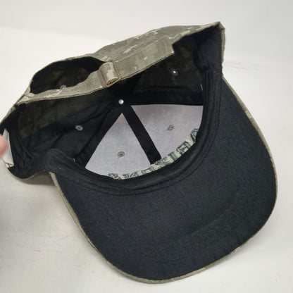 SNCO Baseball Cap Gray Green Beige One Size Arizona Digital Camo Embroidered Hat