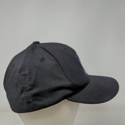 Champro Fitted Hat Black L/XL C Fit Lightweight Embroidered Vented Holes 6 Panel