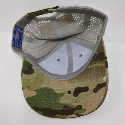 Eagle Crest Strapback Hat Multi One Size Adjustable Camouflage Mesh