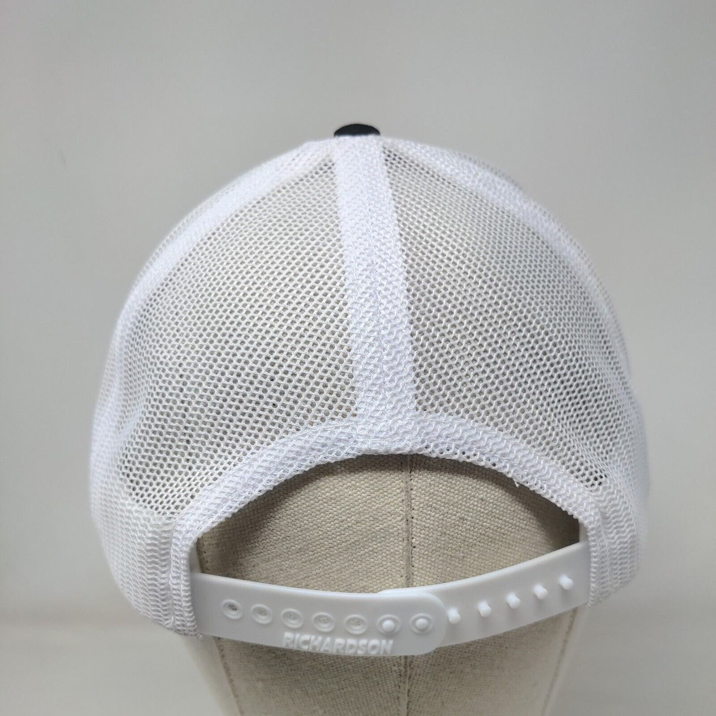 Law Preneur Snapback Trucker Hat Black One Size Adjustable Mesh Back Richardson