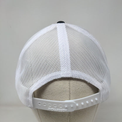 Law Preneur Snapback Trucker Hat Black One Size Adjustable Mesh Back Richardson