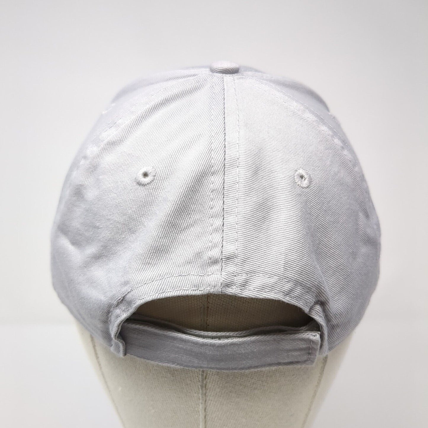 Root Rents Strapback Hat Gray One Size Adjustable Embroidered Port & Company